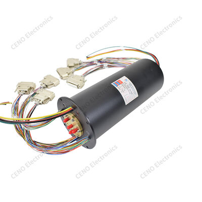Multi-channel Slip Ring untuk rotasi 360° terus-menerus tanpa twisting kawat