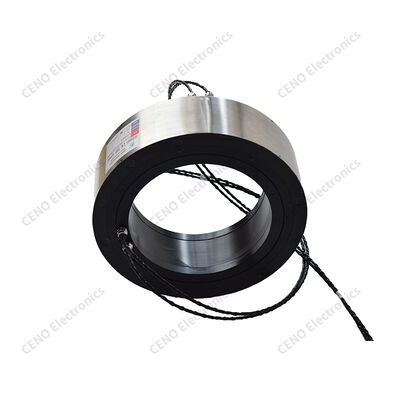 260mm Large-Bore Through-Hole Slip Ring dengan IP65 & konektor penerbangan
