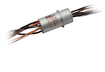 380 VAC Fiber Optic Rotary Joint, Video Slip Ring Untuk Transmisi Data