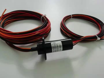 IP65 Capsule Slip Ring OD 22mm Logam Mulia Bahan Kontak Untuk Mesin Pengerjaan Kayu