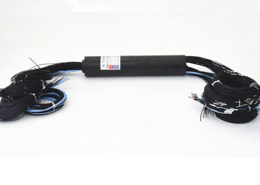 Multi-Channel Rotary Union Industri Slip Ring 0 ~ 100rpm Untuk Motion Simulator