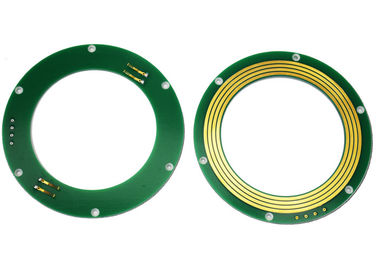 ID Kontak Logam Mulia 20mm Mini Pancake Slip Ring 24VAC Untuk Ferris Wheel
