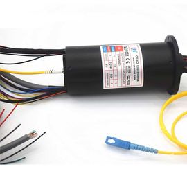 SM Fiber Type 1000M Ethernet Sinyal Serat Optik Rotary Joint