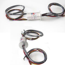 Paduan Aluminium Rotasi 360 ° 12rpm Ethernet Rotary Joint