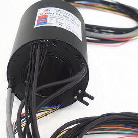 Gigabit Ethernet 300rpm 70mm Hollow Shaft Rotary Joint