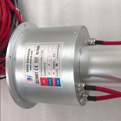 220VDC 50rpm Tahan Air IP65 Gigabit Ethernet Slip Ring