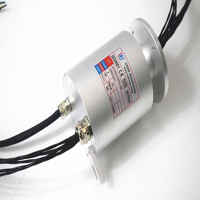 Blind Shaft Rotary Union 380VAC 40rpm Melalui Lubang Slip Ring