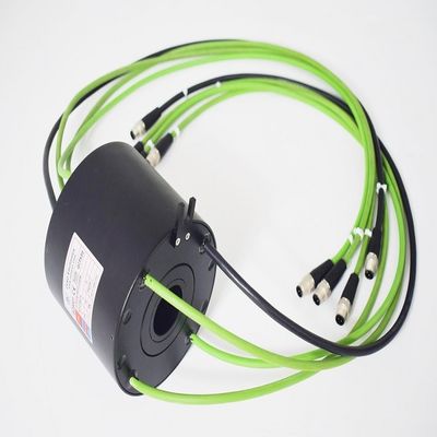 300rpm 38.1mm Ethernet Rotary Joint Untuk Instrumen Pengukuran