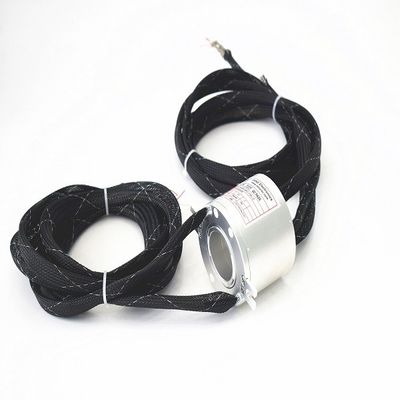 24VDC 38.1mm Inner Bore Rotary Joint Slip Ring Dengan Daya Transfer